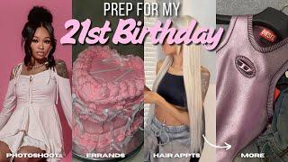 PREPARING FOR MY 21st BIRTHDAY | vlogmas week 2: photoshoot, hair, shopping, appts