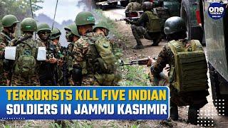 Doda Encounter: Five Indian Soldiers, Including Major, Loses Life in Doda Encounter| Watch