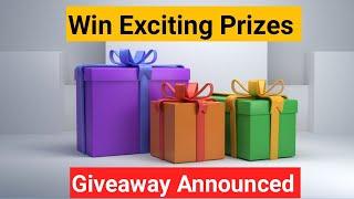 Giveaway Announce 2023 | Everyone Should Earn | QuickEarnings