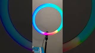 ring light rgb ring light tiktok light reels ring light colour changing light #ringlight #rgb #new