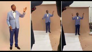 Moment Daddy E.A Adeboye almost turned 80th birthday photoshoot into a worship session