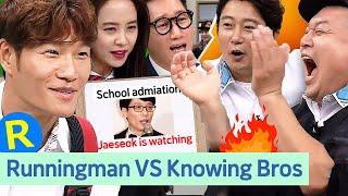 Runningman VS Knowing Bros Their chemistry was enormous!