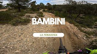 Bambini Line Beginner Trail Bikepark La Fenasosa Spain  Full Run POV RAW