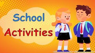 English Speaking Conversation: School Activities