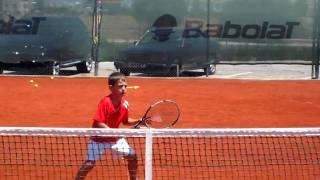 Andreas Petrou  6 years and 3 months old volleys