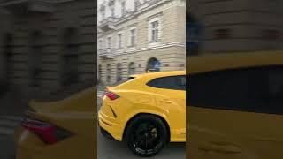 Lamborghini Urus Exhaust #lamborghini #lamborghiniurus #suv #lamborghinisuv # yellow #godrive #car