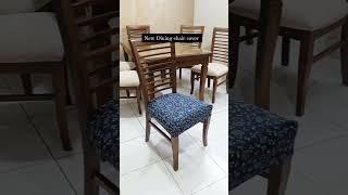 Cotton dining chair cover|By wajeehas #shortsfeed #youtube #foryoupage  #shorts#chaircover