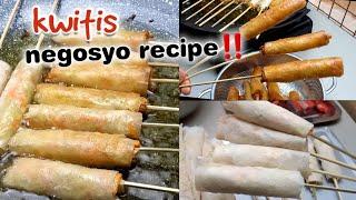 kwitis pang negosyo recipe|pinoy streetfood|patok na negosyo