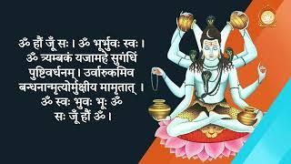 महामृत्युंजय मंत्रजप - विनियोग सहित || Mahamrityunjay Mantra jaap || 07-11-2023 शाम