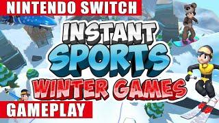 Instant Sports Winter Games Nintendo Switch Gameplay