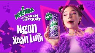 Mirinda vị Soda Kem Việt Quất - Chua Ngọt Thơm Béo, Ngon Xoắn Lưỡi!