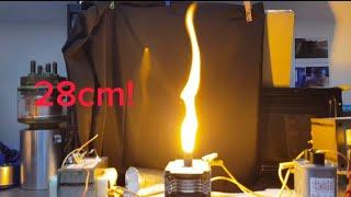 Dangerous Magnetron flame Record: 28cm Plasma