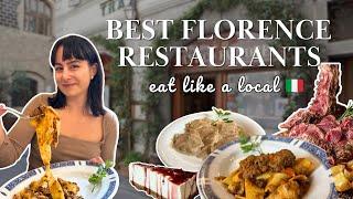 HOW TO EAT LIKE A LOCAL IN FLORENCE - everything I ate as an Italian (restaurants, hidden gems)