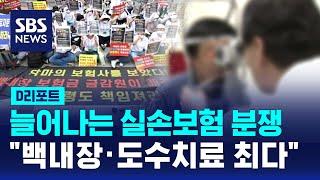 실손보험 분쟁↑…백내장·도수치료 최다 / SBS / #D리포트