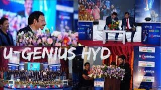 Glimpse of U-Genius Event in Hyderabad #iit #hyderabad #ips #ubi #bank