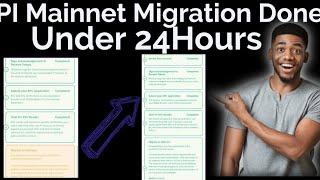 PI Mainnet Migration Done Under 24 Hours Using This Simple Method on Pi Network!