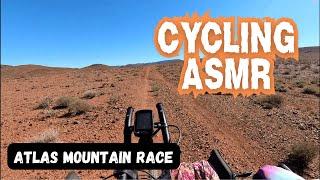 ASMR Cycling | Bikepacking Atlas Mountain Race | Sounds of Morocco