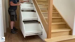 Under Stairs Storage Hacks - Smart Storage