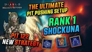 The ULTIMATE Shockuna Build – Pit 122 Clear & New META Strategy (S8 Diablo 4)