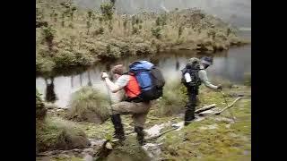 A Traveler Stuck In Mud During Safari In Mountain Rwenzori