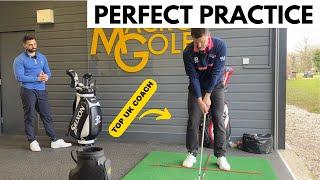 How to take your driving range swing on to the golf course | Practice tips from top UK Coach.