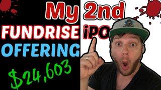 MY 2nd FUNDRISE iPO OFFERING $24,603 | 2022 Offer