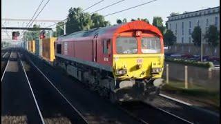 West Coast Main Line Class 66 #railway #train