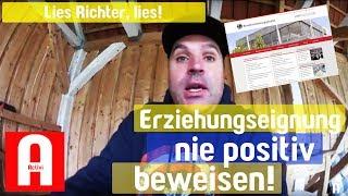 Erziehungseignung nie positiv beweisen