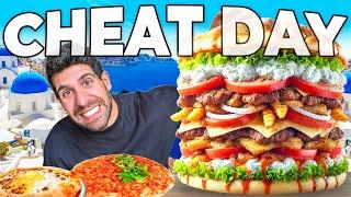 MANGIO TUTTO QUELLO CHE VOGLIO PER 24H - CHEAT DAY A SANTORINI