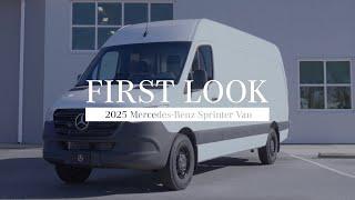 2025 Mercedes-Benz Sprinter First Look