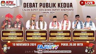 LIVE | DEBAT PUBLIK KEDUA PILBUP JENEPONTO | PILKADA 2024