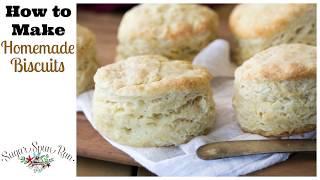 How to Make Homemade Biscuits from Scratch (Just 6 ingredients!)