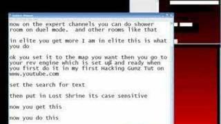 Gunz Map Hacking TUT