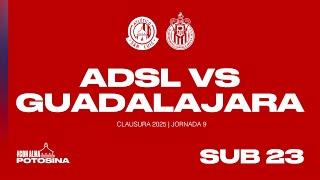 ATLÉTICO DE SAN LUIS VS CHIVAS | SUB23 | CL25 | J9