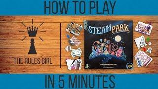 How to Play Steam Park in 5 Minutes - The Rules Girl