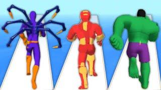 Mashup Hero vs SuperHero Pick 3D vs Hero Verse Run - Triple Game