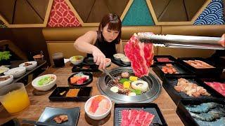 Ordering Everything from a Japanese BBQ Buffet