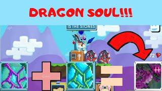 HATCHING 2 EGG STONES?!! GOT 2 DRAGON SOULS!!! | GROWTOPIA