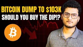 BITCOIN DUMPS - SHOULD YOU BUY HERE!? | Crypto Market Update