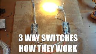 3 way switch : How it works and troubleshoot - Three way switches