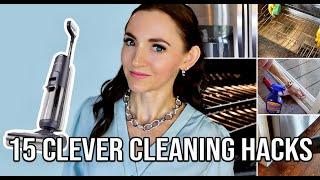 15 Clever Cleaning Hacks That Will Blow Your Mind! (clean like a pro)