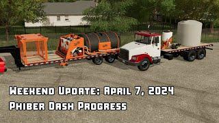 Weekend Update: April 7, 2024 Phiber Dash Progress