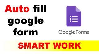 Auto fill google form ll how to fill google form automatically by Tech Channel