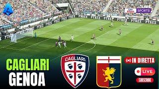 IN DIRETTA : Cagliari vs Genoa LIVE | ITALIA SERIE A 2024/25 | FULL MATCH | VIDEO GAME SIMULATION