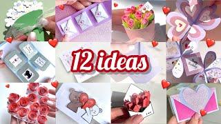 12 ideas | DIY Birthday Gift Ideas | Cute Gifts | Easy Present Ideas