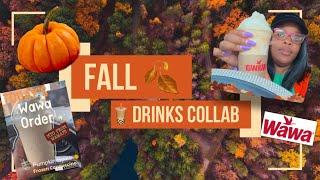  FALL DRINKS COLLAB | TRYING MTO DRINKS FROM WAWA #FallDrinks #Wawa #YoutubeCollaboration