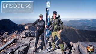 MT OLYMPUS HIKE - MYTIKAS PEAK - The TOP of GREECE!!  - Australia to Scotland by road - Episode 92