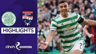 Celtic 4-0 Ross County | Giakoumakis hat-trick Helps Stretch Lead at the Top | cinch Premiership