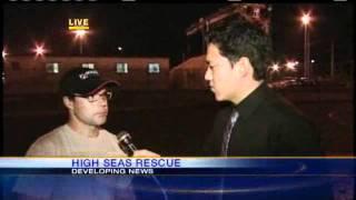 Rescued Man Speaks About Harrowing Ordeal At Sea