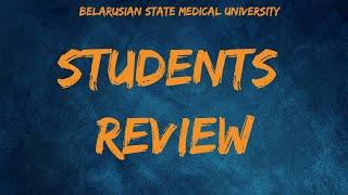 STUDENT REVIEW  4 - BELARUSIAN STATE MEDICAL UNIVERSITY - MINSK - BELARUS